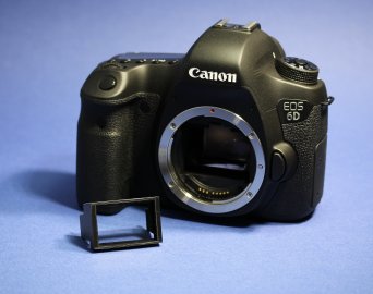 Canon EOS 6D with Mosaic Engineering VAF filter